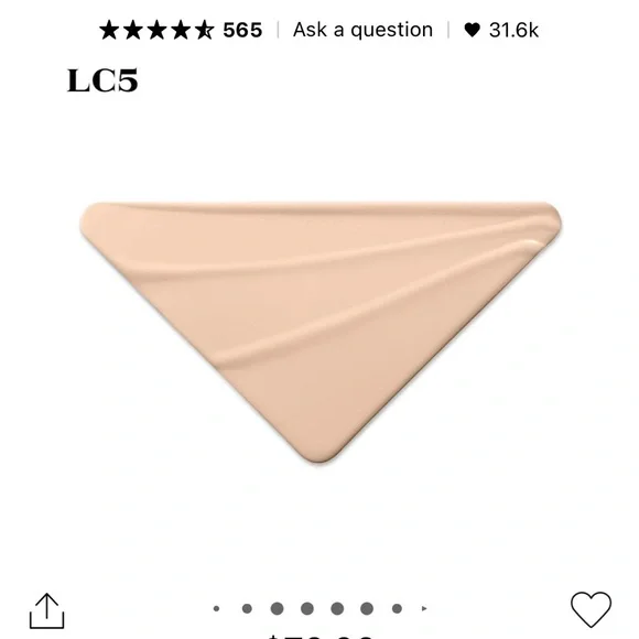 Prada Reveal Skin Optimizing Foundation in Shade LC5 - Picture 4 of 5